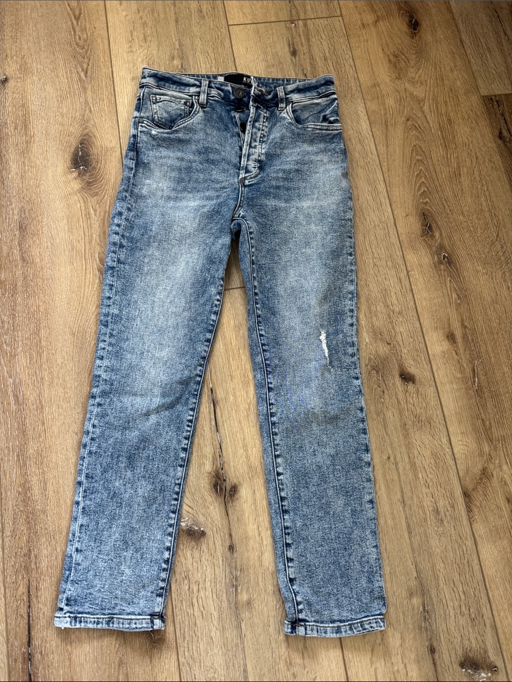 Women's Rosa High Rise Crop Vintage Straight Leg Jeans
